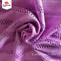 Tessuto occhiello jacquard 90% poliestere 10% elastan